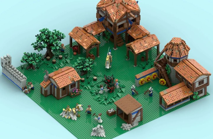 Bardzo fajny pomysł dla fanów gry i klocków LEGO. Źródło: LEGO Ideas - Chcielibyście zestaw LEGO z Age of Empires 2 na swojej półce? Na horyzoncie pojawiła się taka możliwość, ale wymaga pomocy fanów - wiadomość - 2025-09-04
