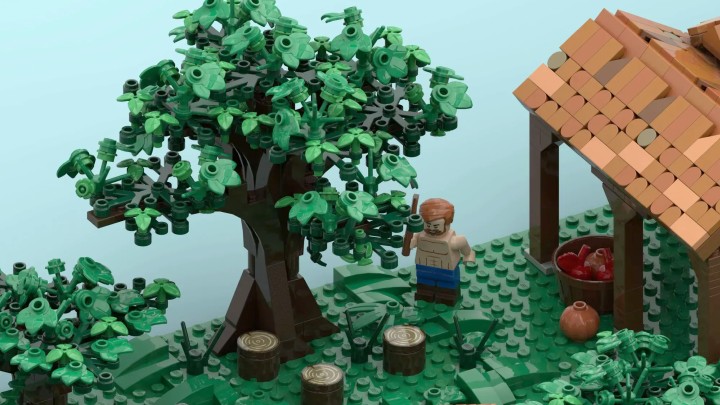 Projekt odtwarza kilka scenek z Age of Empires II. Źródło: LEGO Ideas - Chcielibyście zestaw LEGO z Age of Empires 2 na swojej półce? Na horyzoncie pojawiła się taka możliwość, ale wymaga pomocy fanów - wiadomość - 2025-09-04