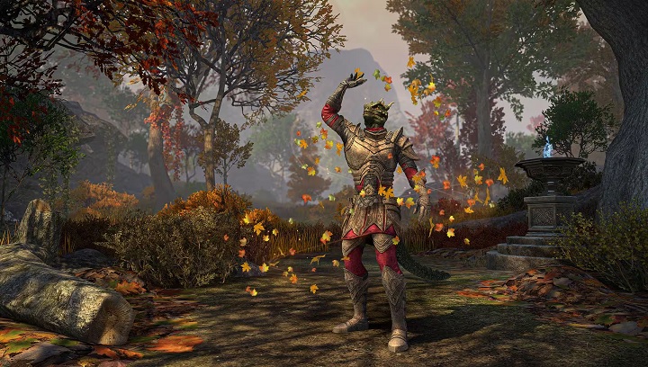 Animacja powrotu do bazy Gold Road. / Źródło: Bethesda Softworks - Twórcy ESO rozdają kolejne DLC za darmo. Wystarczy, że zalogujecie się w lipcu dwa dni pod rząd - wiadomość - 2024-06-29