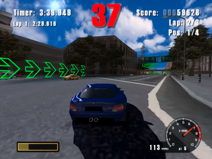 Burnout. Źródło: Infinite Gaming / YouTube. - Tak wyglądały początki jednej z najbardziej kultowych marek EA. Burnout zainicjował dekadę samochodowej destrukcji - wiadomość - 2026-07-10