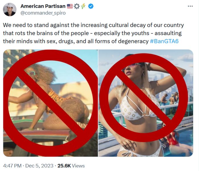 GTA 6 wzbudziło panikę wśród najbardziej konserwatywnych odbiorców. Ma zmienić graczy w degeneratów - ilustracja #1