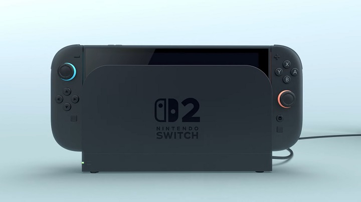 Nintendo Switch 2 w stacji dokującej. Źródło: Nintendo / YouTube. - Wszystko o Nintendo Switch 2 - premiera, specyfikacja, cena. Na bieżąco aktualizowane informacje - wiadomość - 2025-06-06