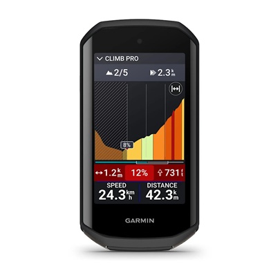 Garmin Edge 1050 to w chwili pisania tego tekstu topowy komputer rowerowy Garmina. Źródło: Garmin.