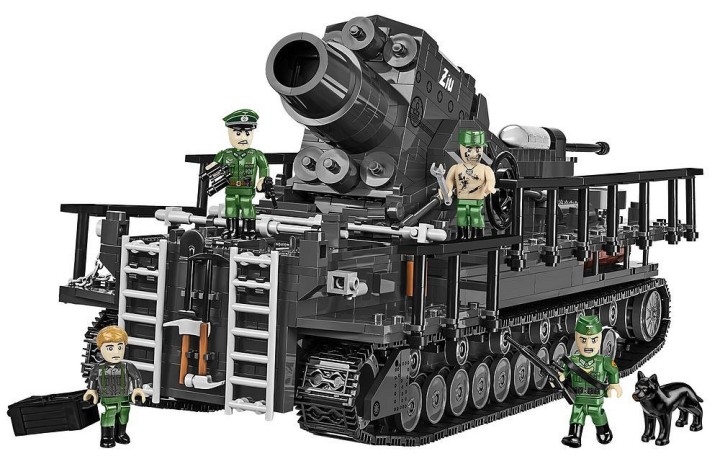 Źródło: COBI; materiały promocyjne - Ten zestaw muszę mieć pod choinką! Moździerz firmy COBI ściśle nawiązuje do historii Polski - wiadomość - 2024-12-05