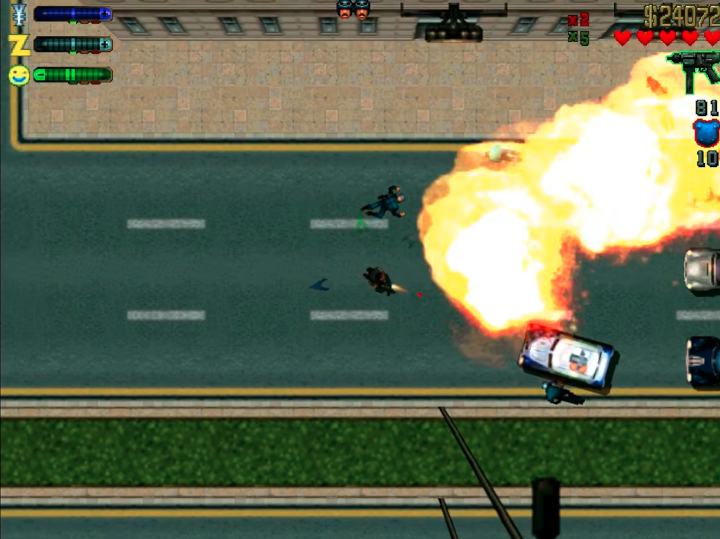 Grand Theft Auto 2. Źródło: Nostalgic Games / YouTube. - GTA 2 można było uznać za odcinanie kuponów. Mało brakowało, a Rockstar skończyłby w zupełnie innym miejscu - wiadomość - 2026-10-31
