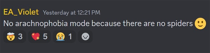 Źródło: X/@Hrungry - Według twórców w Dragon Age Veilguard nie będzie żadnych pająków, ale fani szybko przypomnieli, że pojawiły się w zapowiedziach - wiadomość - 2024-10-10