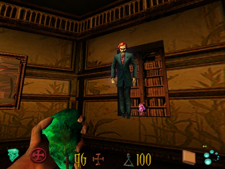 Duch Aarona Covenanta ujawnia się już na początku zabawy, ale minie sporo czasu nim zakończymy jego cierpienie. Źródło: własne - Pokochany przez recenzentów okazał się finansową klapą. Clive Barker's Undying to gotycki horror pełen magii i koszmarów - wiadomość - 2025-04-05