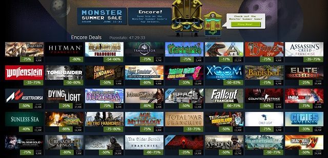 Ostatni etap letniej wyprzedaży w serwisie Steam - wcześniejsze przeceny dostępne raz jeszcze - ilustracja #1