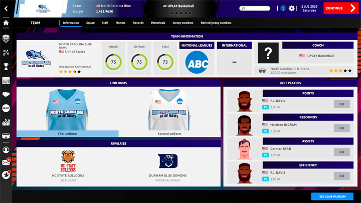 Źródło fot. UPLAY Basketball. - Nowości na Steam. Darmowe RPG akcji, z którego usunięto nielubianą mechanikę, i MMO inspirowane Tibią - wiadomość - 2026-01-04