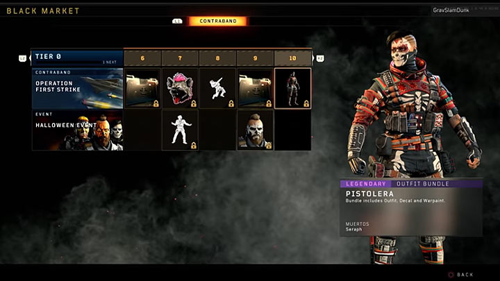 Część bonusów na Czarnym Rynku jest dedykowana konkretnym postaciom. - Wszystko o Call of Duty: Black Ops 4 (cena, edycje kolekcjonerskie, DLC) - akt. #8 - wiadomość - 2019-01-09