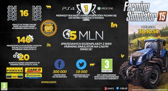 Gra Farming Simulator 15 została objęta honorowym patronatem Rektora SGGW - ilustracja #1