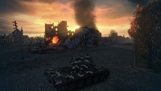 Ruinberg w ogniu - World of Tanks – Test aktualizacji 8.11: tym razem bez nowych czołgów - wiadomość - 2014-01-26