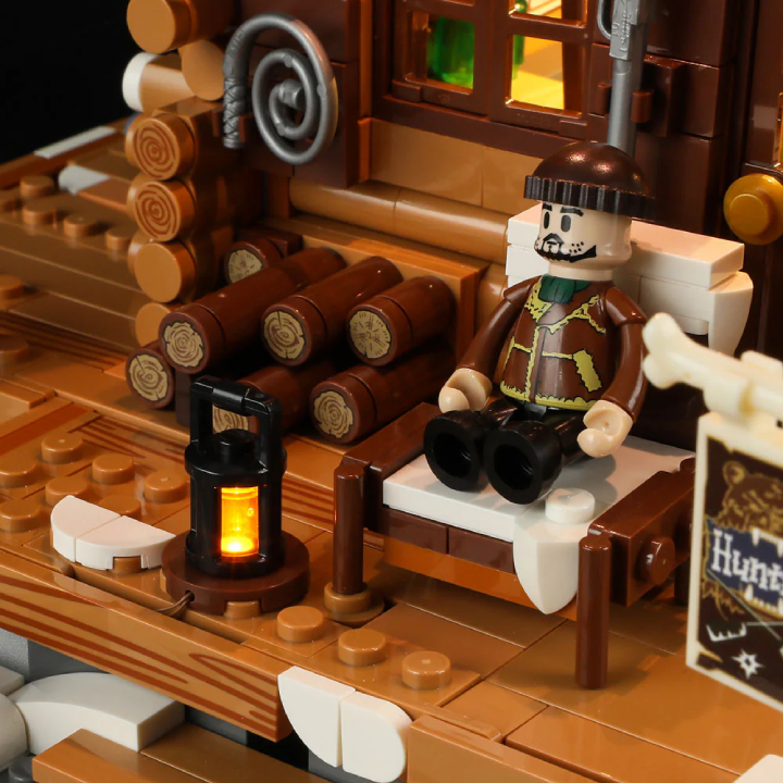 Drewniane bele i drewno na opał prezentują się niebywale (źródło: FUNWHOLE; materiały promocyjne). - Ten zestaw pokazuje, że LEGO nie jest już niedoścignionym wzorem. Konkurent duńskiego producenta oferuje model, który zaskakuje niską ceną i wysoką jakością - wiadomość - 2024-11-16