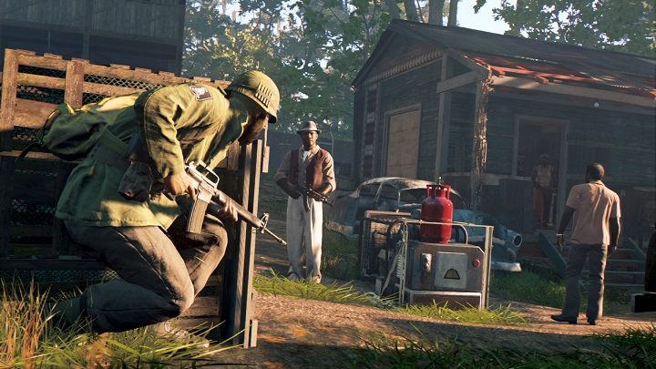 Strój żołnierza jednym z dodatków do gry Mafia III. - Mafia III - poznaliśmy szczegóły na temat darmowych i płatnych dodatków - wiadomość - 2016-09-04