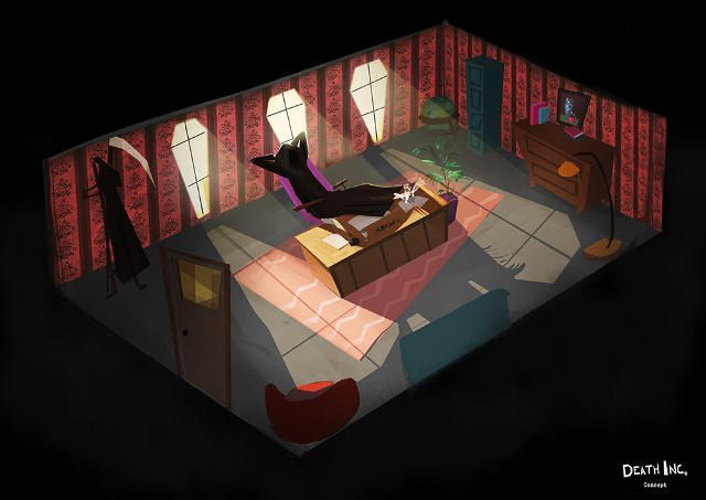 Czyżby praca Mrocznego Żniwiarza była tak przyjemna? - Death Inc. – studio odpowiedzialne za grę zamknięte - wiadomość - 2013-04-26