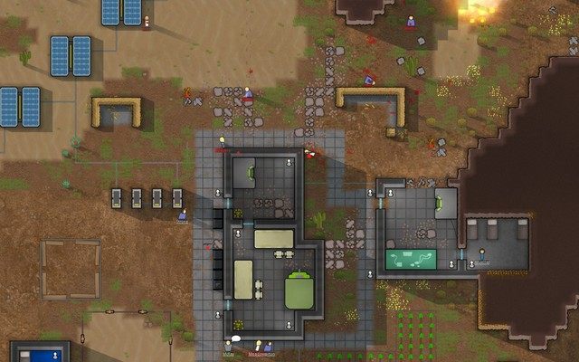 Oprawa wizualna projektu jest tymczasowa. Dopiero dzięki środkom z Kickstartera będzie możliwe zatrudnienie grafika. - Ambitna strategia RimWorld odniosła sukces na Kickstarterze - wiadomość - 2013-10-06