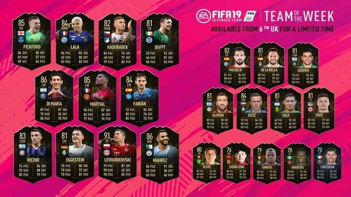 Na jakie karty polować w tym tygodniu? - FIFA 19 FUT – TOTW 6 z Lewandowskim w składzie - wiadomość - 2018-10-24