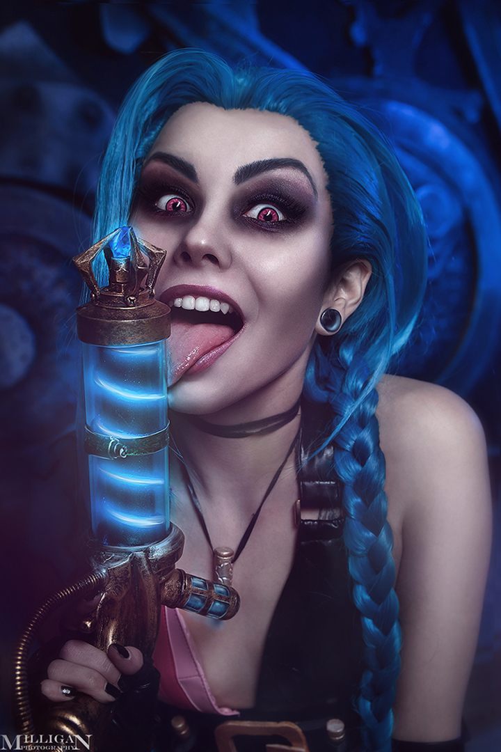 Najlepsze cosplaye - Jinx z League of Legends - ilustracja #3