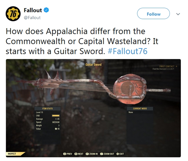 Znamy oficjalną nazwę świata w Fallout 76 - ilustracja #2