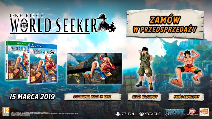 ONE PIECE: World Seeker w planie wydawniczym firmy Cenega - ilustracja #1