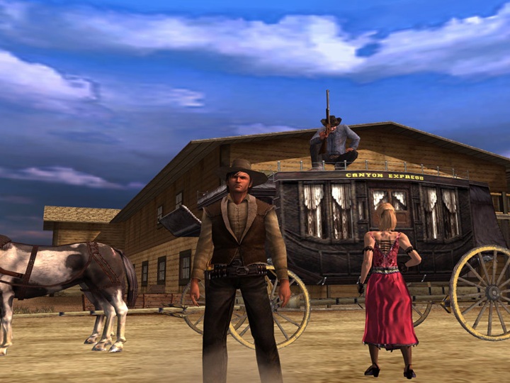 GUN. Źródło: Activision / Steam. - Mieliśmy GTA na Dzikim Zachodzie przed Red Dead Redemption. GUN to zapomniany western, wokół którego narosły duże kontrowersje - wiadomość - 2026-02-21