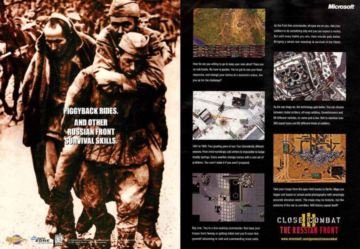 Źródło: Computer and Video Games Magazine - Najlepsza gra wojenna swoich czasów. Close Combat III skupiało się na psychologii żołnierza na froncie wschodnim - wiadomość - 2024-09-21