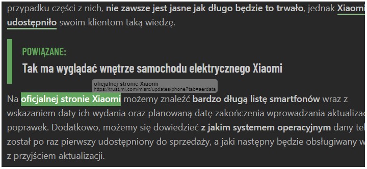 Przeciąganie linku lewym klawiszem myszy. - Prosta sztuczka z kliknięciem: żałuję, że nie wiedziałem tego wcześniej - wiadomość - 2024-02-15