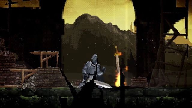 Slashy Souls reinterpretuje stylistykę serii Dark Souls w formie wzorowanej na grach z 16-bitowych konsol. - Slashy Souls - dziś zadebiutuje mobilny kuzyn Dark Souls - wiadomość - 2016-02-29