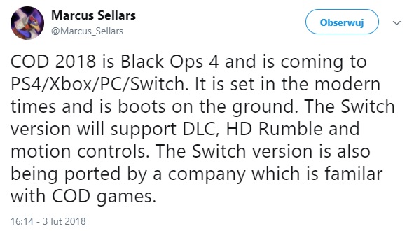 Call of Duty Black Ops 4 tegoroczną odsłoną serii? - ilustracja #2