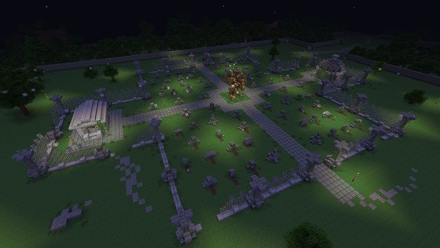 Diablo II w Minecrafcie – Burial Grounds. - Najlepsze minecraftowe projekty – WesterosCraft, Simburbia i Diablo II - wiadomość - 2014-09-01