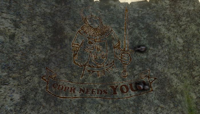 Gracz znalazł w Wiedźminie 3 ukrytą wiadomość od twórców i wyjaśnił tajemnicę „nieużytej” grafiki - ilustracja #1