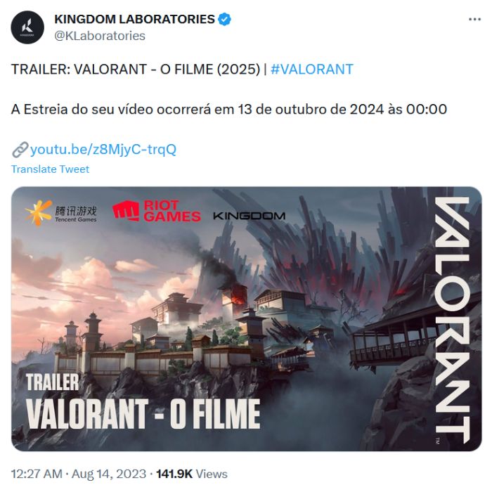 Po sukcesie Arcane pora na film Valorant. Leaker zdradza plany Riota - ilustracja #1