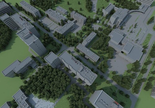 Minecraftowy Czarnobyl to ponure miejsce. - Najlepsze minecraftowe projekty – PortalCraft, Team Fortress 2 i Czarnobyl - wiadomość - 2014-10-13