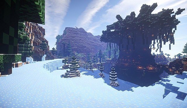 Najlepsze minecraftowe projekty – Winter Lands, Ferlania Winter i Winter Fortress - ilustracja #7