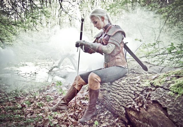 Najlepsze cosplaye - gdyby Geralt był kobietą - ilustracja #4