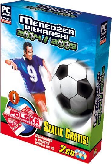 MENEDŻER PIŁKARSKI 2004/2005 (PL)  DELUXE - ilustracja #1