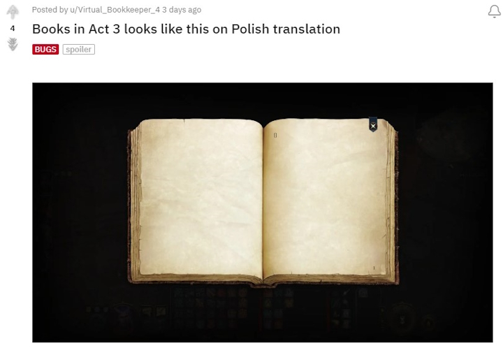 Problemy z polską wersją Baldurs Gate 3, gracze narzekają na liczne braki [Aktualizacja] - ilustracja #2