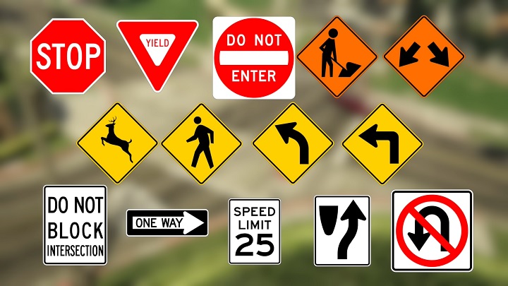 Źródło: Alan Austin / YouTube - Z pomocą specjalisty sprawdził czy znaki drogowe w GTA 5 mają sens. Twórcy chyba w ogóle nie rozumieją wielu z nich... lub pochodzą z Europy - wiadomość - 2025-08-18