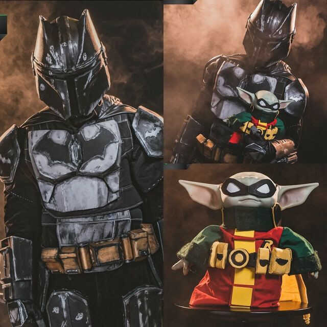 Batman i Robin w świecie Star Wars; bohaterowie odwiedzili odległą galaktykę - ilustracja #1