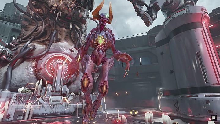 Harvester – demon, który pojawi się w multiplayerze Dooma wraz z dodatkiem Unto the Evil. - Doom – pierwsze DLC, darmowa zawartość do multiplayera i edytora SnapMap - wiadomość - 2016-06-13