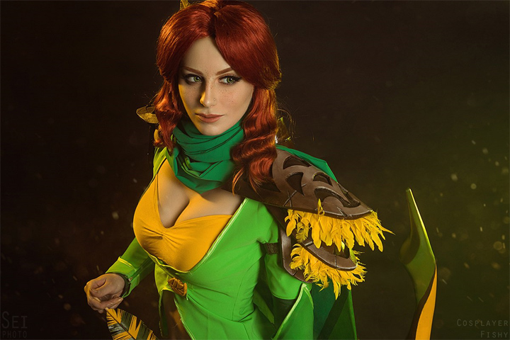Najlepsze cosplaye - Windranger z gry Dota 2 - ilustracja #7