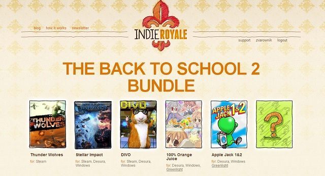 Powrót do szkoły w wykonaniu Indie Royale. - Nowe Indie Royale (m.in. Thunder Wolves, DIVO i Stellar Impact) - wiadomość - 2013-09-10