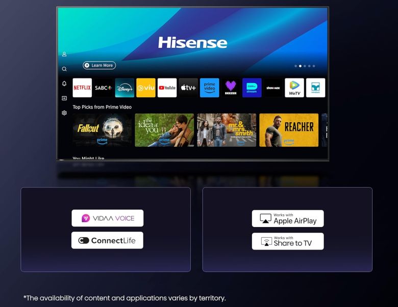 Źródło fot.: Hisense. - Ostatnie chwile mega wyprzedaży Amazona. „Nie trzeba wydawać fortuny na telewizor”, bo Hisense kosztuje teraz 360 zł taniej - wiadomość - 2026-03-16