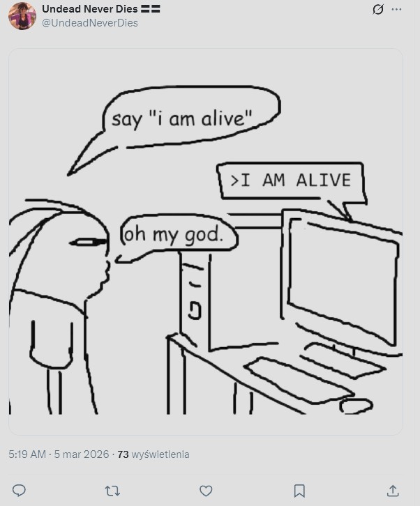 Źródło: X: @UndeadNeverDies