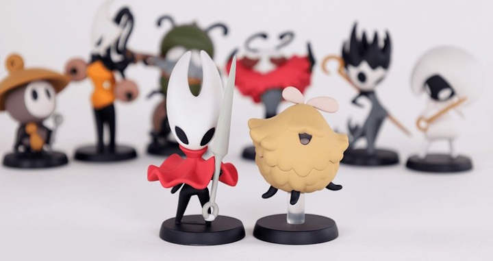 Tak prezentują się figurki z Silksonga. Źródło: Team Cherry - Nie podbili TGA, ale i tak odnieśli wielki sukces. Teraz dziękują fanom w najlepszy możliwy sposób - wiadomość - 2025-12-16