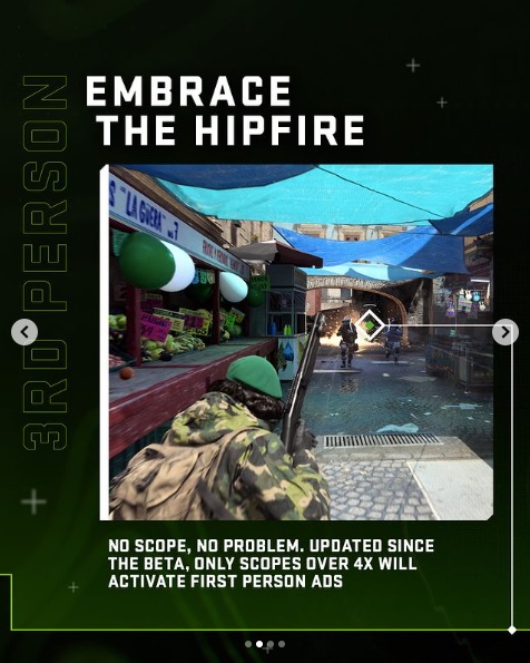 Modern Warfare 2 z istotną zmianą w trybie TPP - ilustracja #1