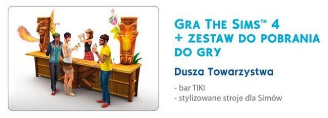 The Sims 4 – w Edycji Limitowanej znajdziemy dodatek Dusza Towarzystwa. - The Sims 4 - gra sprzedawana w salonach Empik; zdobądź kod zniżkowy - wiadomość - 2014-09-02