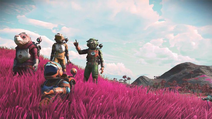 Czterech to już kompania. - No Man's Sky dziś otrzyma aktualizację NEXT i wersję na Xboksa One - wiadomość - 2018-07-24