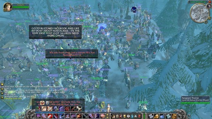 Źródło: https://imgur.com/a/tKGc4. - World of Warcraft - zamknięto największy prywatny serwer Nostalrius - wiadomość - 2016-04-12