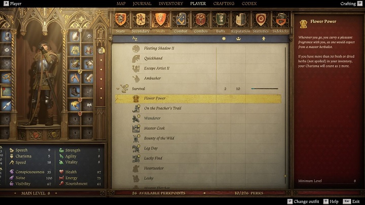 Źródło: Warhorse Studios - Najlepsze atuty na start w Kingdom Come 2 mogą być nieoczywiste. Przeglądając listę ponad 250, warto o nich pamiętać - wiadomość - 2025-04-15